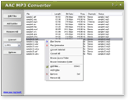 AAC MP3 Converter Screen Shots