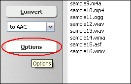 Click Options